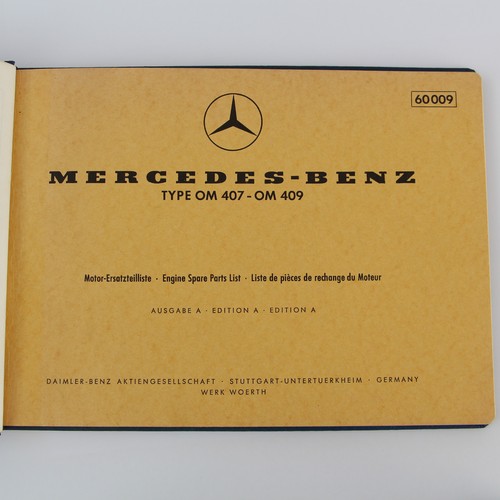 Mercedes motor om407 om409 - motor,