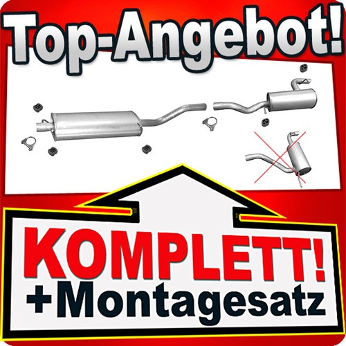 Auspuff für mercedes viano - für,