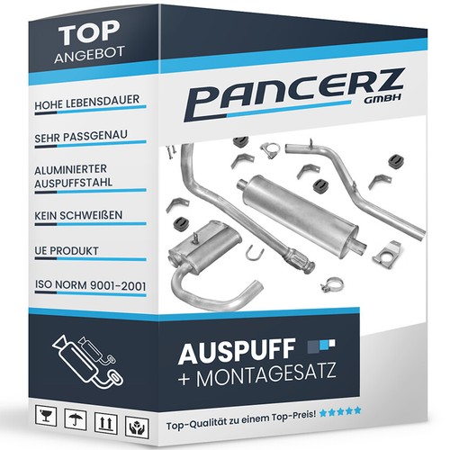 Auspuffanlage für mercedes - auspuffanlage,