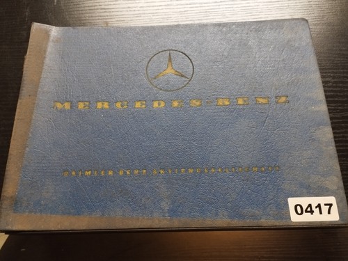 417 mercedes benz - 417, motor