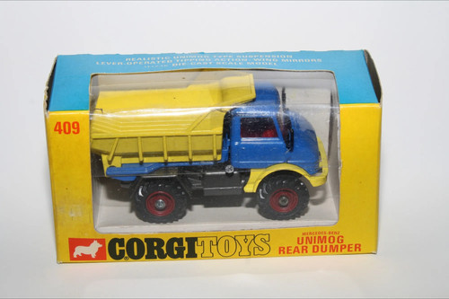 Corgi 409 mercedes unimog - corgi,